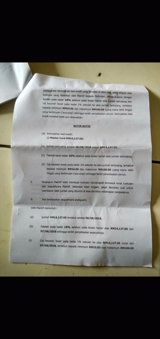 Receive Writ From Bank Lawyer Seek Advice Lawyerment Answers