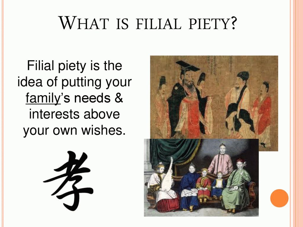 Confucianism Filial Piety