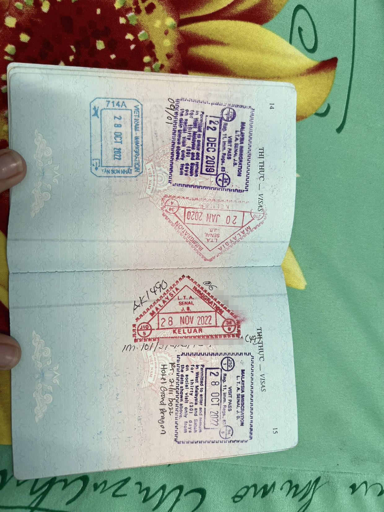 Immigration Malaysia NTL / BLI / RAI stamps meanings Page 3