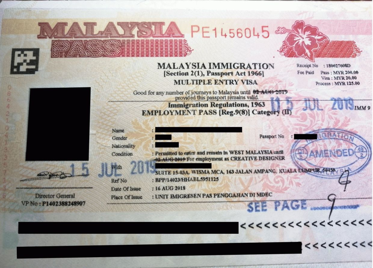 visual morir Fiordo Expatriate marrying a Malaysian on a Special Pass? Any exemptions? -  Lawyerment Answers