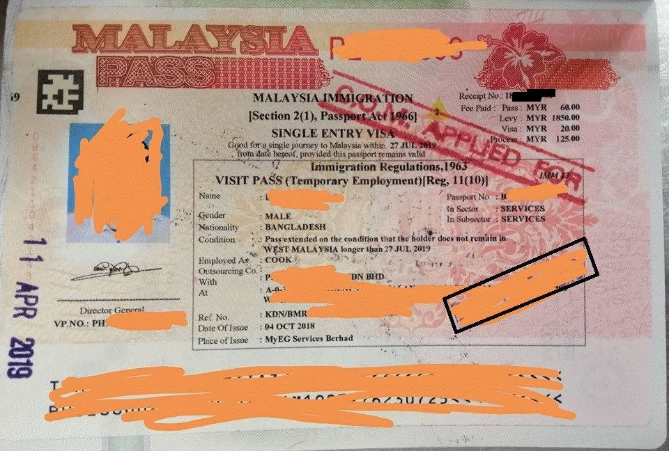 Choosen Malaysia Immigration B4G Programme not knowing that RAI would ...