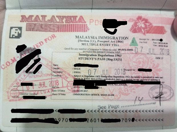 Malaysia Immigration: Meaning of NTL stamp on the last page of 