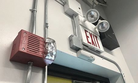 Fire exit