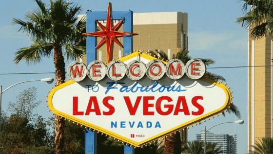 Las Vegas Sign on The Strip