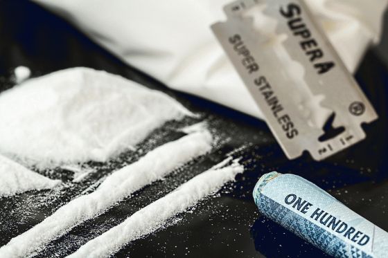 Cocaine in Sandwich Bag
