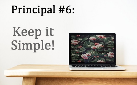 Escape the Rat Race Principle 6: Keep it Simple
