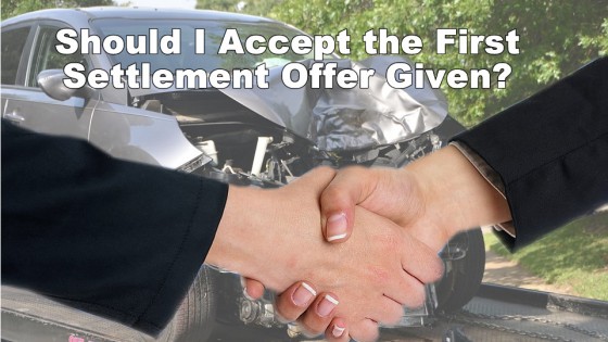 Should I Accept the First Settlement Offer Given