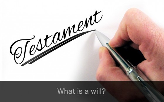 What is a will