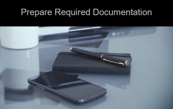 Prepare Required Documentation