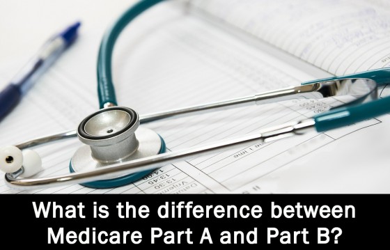 What is the difference between Medicare Part A and Part B