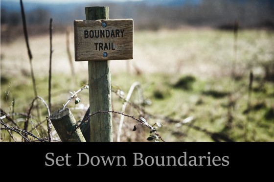Set Down Boundaries