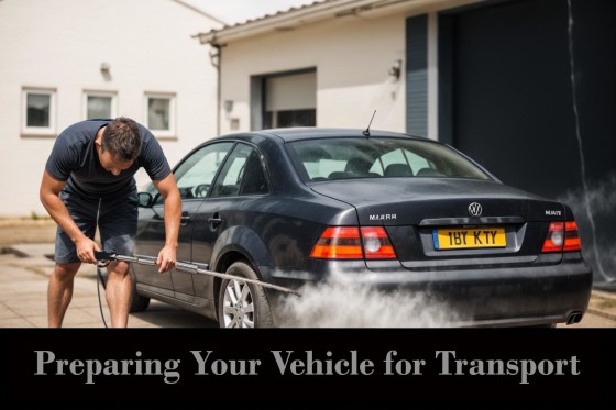 Preparing Your Vehicle for Transport