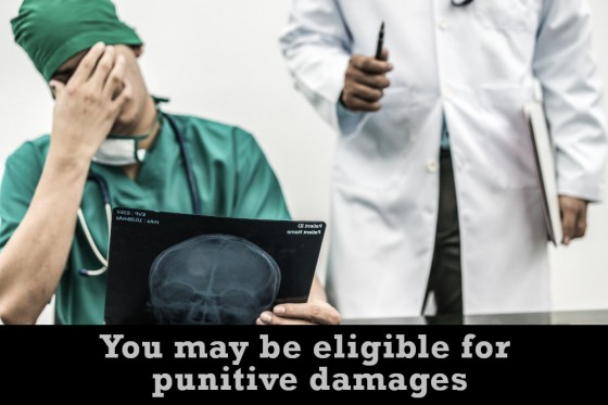 You may be eligible for punitive damages