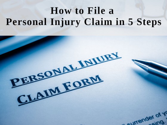 How to File a Personal Injury Claim in 5 Steps