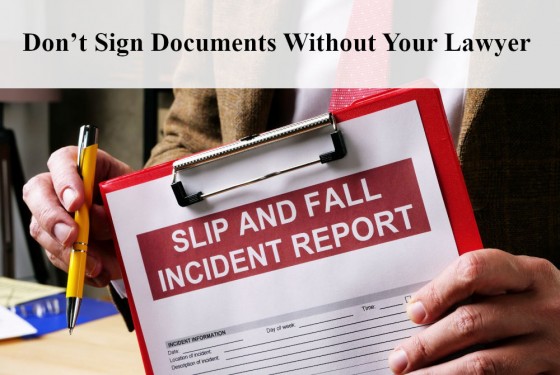 Don't Sign Documents Without Your Lawyer