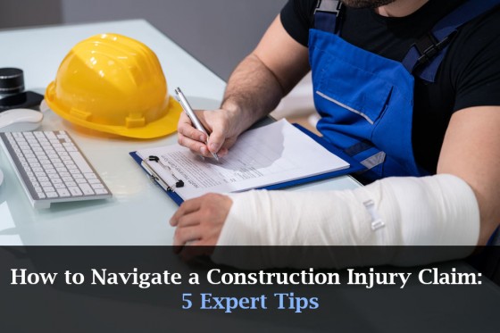 How to Navigate a Construction Injury Claim: 5 Expert Tips
