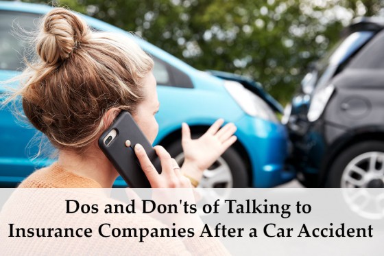 Dos and Don'ts of Talking to Insurance Companies After a Car Accident