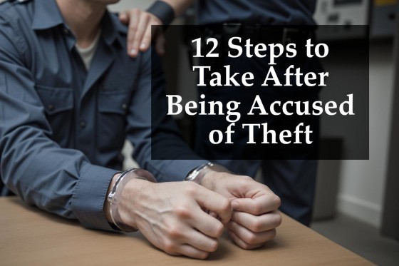 12 Steps To Take After Being Accused Of Theft