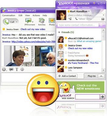 Yahoo! Messenger Screenshot