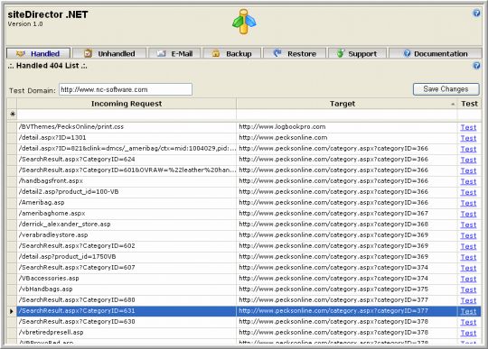 siteDirector .NET Screenshot