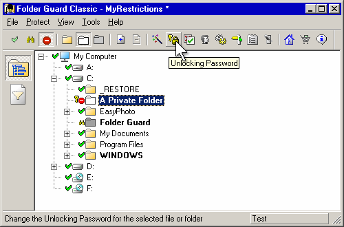 Folder Guard Classic Edition Screenshots - Free Software Download ...