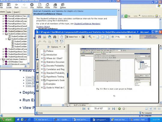 WebCab Probability and Stat for Delphi Screenshots - Free Software ...