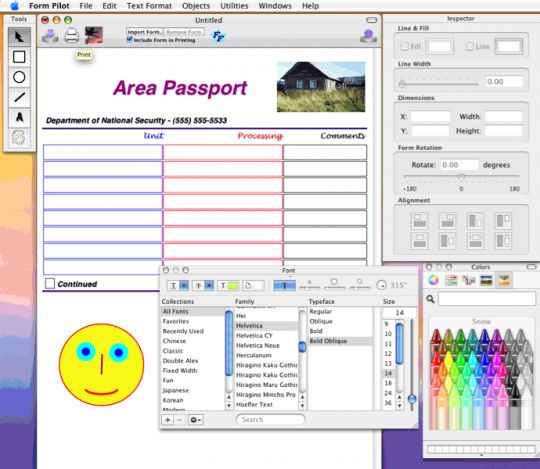 Form Pilot for Mac Screenshot