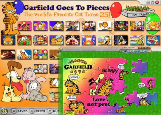 FREE GARFIELD GAMES 