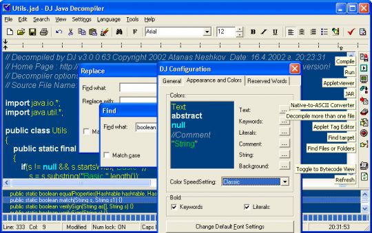 DJ Java Decompiler Screenshots - Free Software Download - Lawyerment