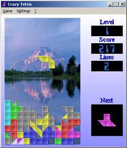 Crazy Tetris Screenshot