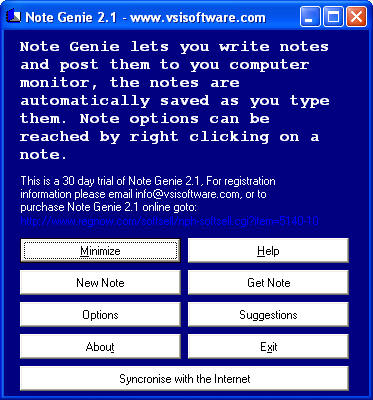 Post it Note Genie Screenshot