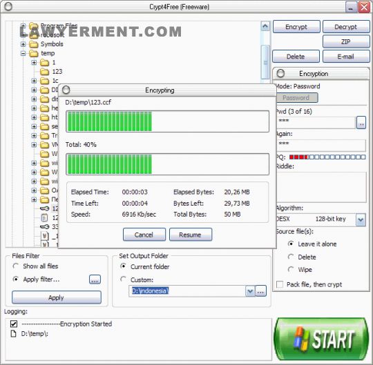 Crypt4Free Screenshots - Free Software Download - Lawyerment