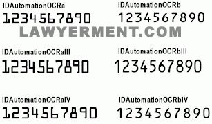 IDAutomation OCR-A And OCR-B Font Package - Free Software Download ...