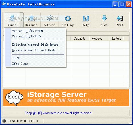 KernSafe TotalMounter Screenshot