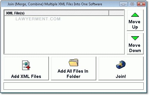 Join Merge Combine Multiple Xml Files Into One Software Free Software Download Lawyerment 3511