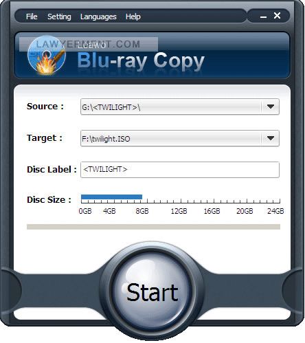 leawo blu ray copy code