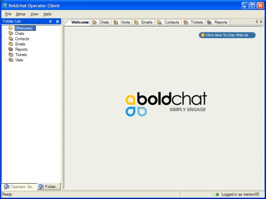 Boldchat Operator Client .NET Screenshot