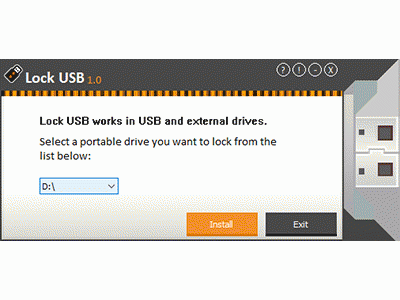 Lock USB Screenshot