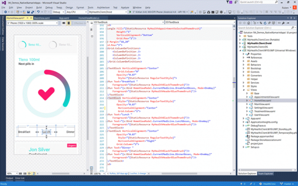 Visual Studio Community Screenshot