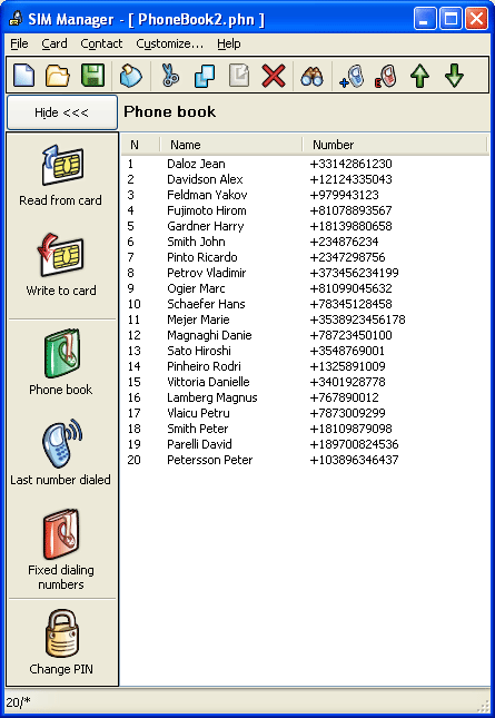 Sim card programming software