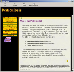 Pediculosis Screenshot