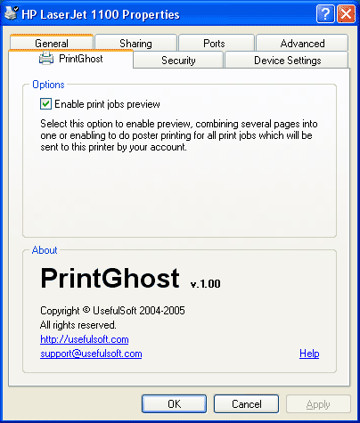 PrintGhost Screenshot