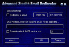 Advanced Stealth Email Redirector Screenshot