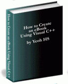 How to Create an eBook Using Visual C++ Screenshot