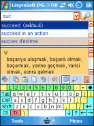 LingvoSoft Talking Dictionary English <-> Turkish for Pocket PC Screenshot