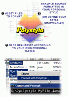 Polystyle Source Code Beautifier Screenshot