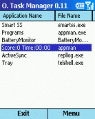 Orneta Task Manager for Smartphone 2002 Screenshot