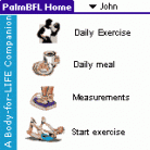 PalmBFL:The Body for LIFE Companion Screenshot