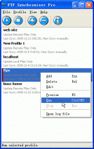 FTP Synchronizer Screenshot