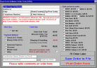 Order Form Source Code Screenshot